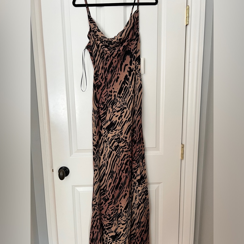 NWT Good American Animal Print Dress